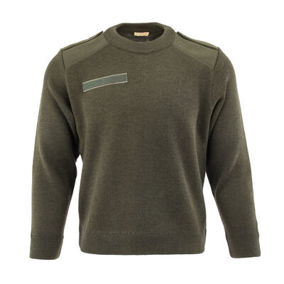 French Army OD Wool Commando Sweater | Unissued